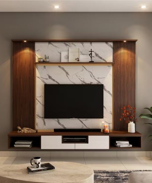 TV Unit & Entertainment Wall Design