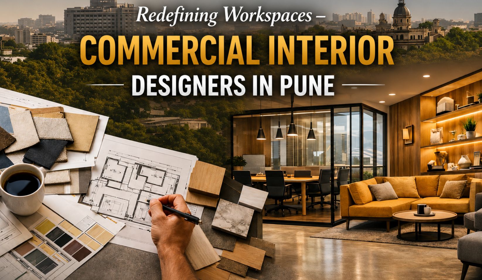 Redefining Workspaces - Commercial Interior Designers in Pune You Can Trust